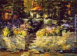 Songer Steve River Garden painting